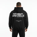 ALLBLACK HOODIE ONLY BLACK OVERSIZE